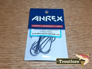8 x AHREX SA210 2/0 BOB CLOUSER SIGNATURE HOOKS NEW SALTWATER FLY TYING HOOK - Picture 1 of 7