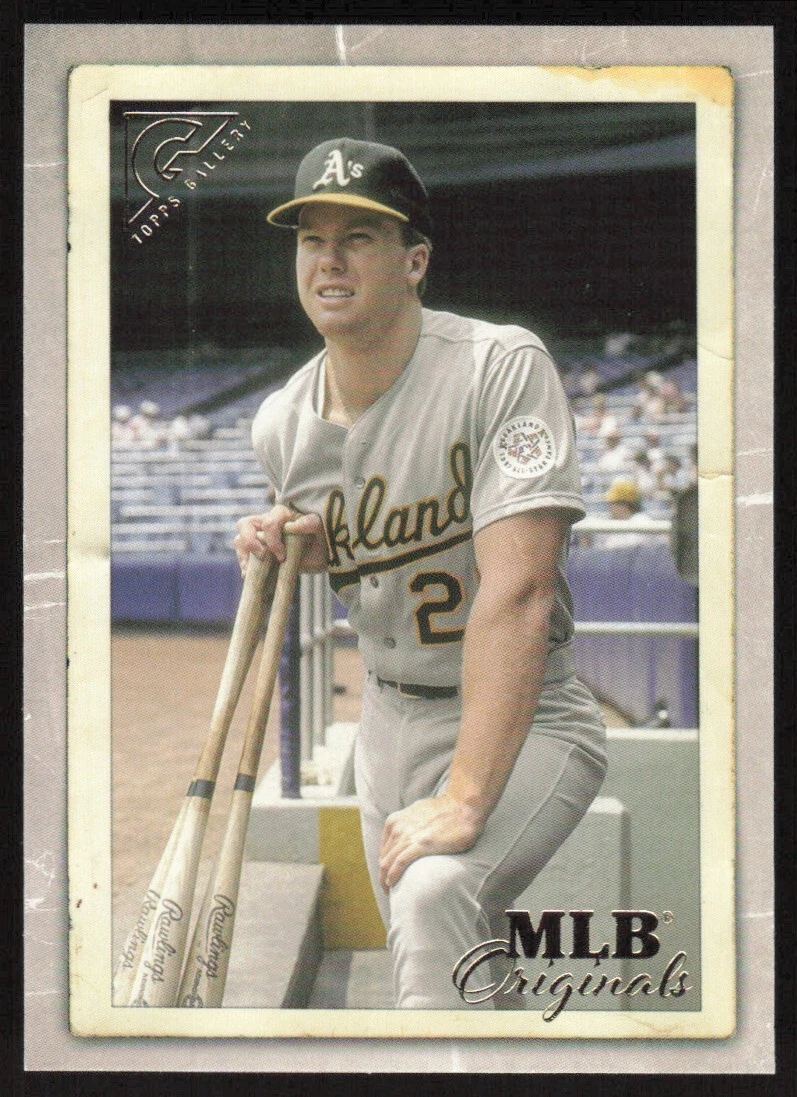 2021 Topps Gallery MLB Originals Mark McGwire #MO-20 Oakland Athletics