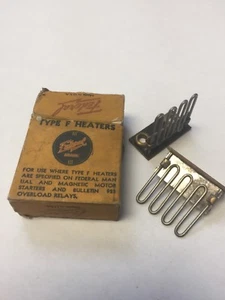 FEDERAL TYPE F HEATERS TRIP RATING 7.1 AMPS - Picture 1 of 4