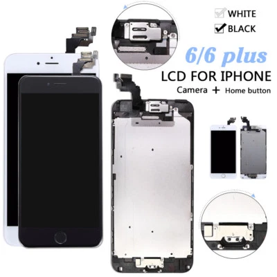 For iPhone 8 6 6s 7 Plus LCD Display Screen Touch Digitizer Replacement +Camera - Image 1 of 4