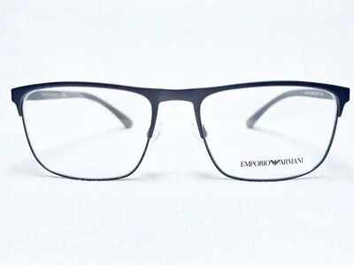 NUEVO Emporio Armani EA1079 3324 Hombres Gris Mate Borde Completo Anteojos Monturas 55/18 Foto 1 de 4