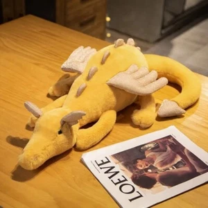 Golden Dragon Soft Plush Toy Kids Gift Gorgeous 20" Pillow Stuffed Animal New - Picture 1 of 5