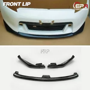 For Nissan 370Z Z34 Zenki 09-12 Front Bumper Lip Splitter JDM Kits FRP Unpainted - Picture 1 of 12