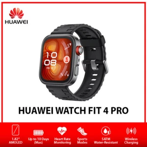 Huawei Watch Fit 4 Pro 1.82" AMOLED Bluetooth Android iOS Smartwatch AU - Black - Picture 1 of 6