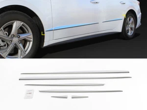 Moldura de adorno de subrayado lateral cromada (se adapta a: HYUNDAI 2020+ Sonata DN8) - Imagen 1 de 7