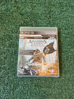 Assassin's Creed IV 4 Black Flag PS3 PlayStation 3 - Complete CIB - Image 1 of 4