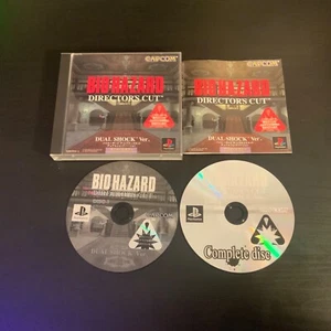 BIOHAZARD Directors Cut Dual Shock Ver PS1 Resident Evil 1 Free Ship - Picture 1 of 10