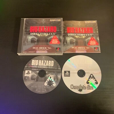 BIOHAZARD Directors Cut Dual Shock Ver PS1 Resident Evil 1 Free Ship - Image 1 of 4