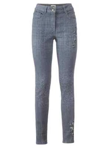 Alba Moda Jeans Dehnbarer Bund Grau Gr 44 - Bild 1 von 4