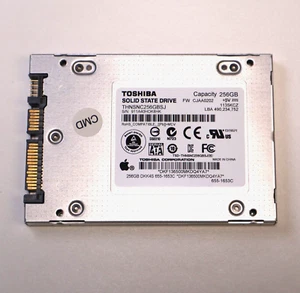 Toshiba 256GB Solid State Drive (SSD) THNSNC256GBSJ - 2.5" SATA III - Picture 1 of 1
