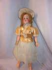 Heubach Koppelsdorf Bisque Doll #250-3 Composition Body 23'  Antique