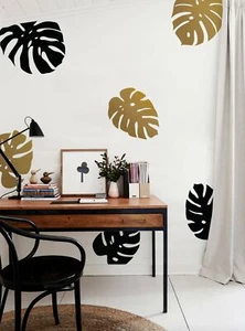 Monstera Leaves Wall Decal - Picture 1 of 6