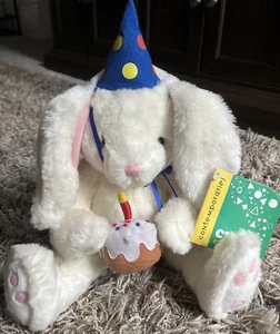 CUTEE Happy Birthday Cupcake Teddy Bear BNWT - Picture 1 of 5