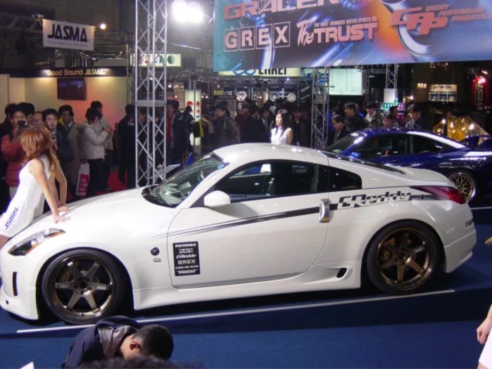 NEW 2003 2004 2005 2006 2007 2008 NISSAN 350Z GREDDY STYLE SIDE SKIRTS Foto 1 de 1