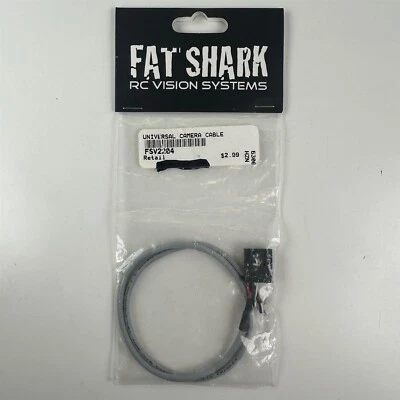 Fat Shark FSV2204 5P Molex to 3P JST Camera Cable NEW - Image 1 of 2