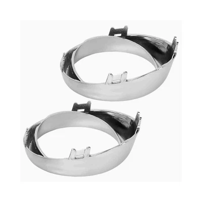 2pcs Chrome Trim Bezel Ring Fog Lamp 62257-1MS2A For Infiniti G25 G37 Sport - Image 1 of 4