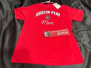 Austin Peay State University Gouverneure Mutter Logo Kurzarm T-Shirt & Eltern Magnet - Bild 1 von 9