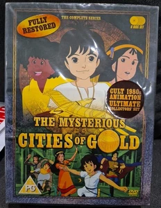 THE MYSTERIOUS CITIES OF GOLD DVD COMPLETE SERIES RESTORED CARTOON ANIMATION NEW - Picture 1 of 5