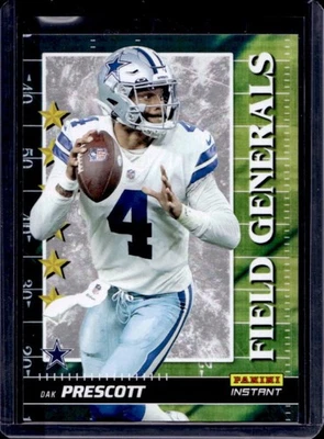 2021 Panini Instant Field Generals Dak Prescott #FG9 Cowboys - Image 1 of 2