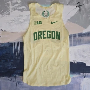 Nike Pro Elite Univ. Camiseta deportiva Oregon Ducks Team amarilla GRANDE 10 para hombre talla XS - Imagen 1 de 5