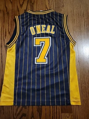 Футболка Reebok Jermaine O'Neal Indiana Pacers баскетбольная НБА молодежная для маленьких мальчиков - Изображение 1 из 4