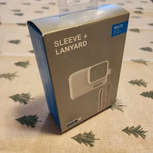 GoPro Sleeve + Lanyard (White) - Picture 1 of 7