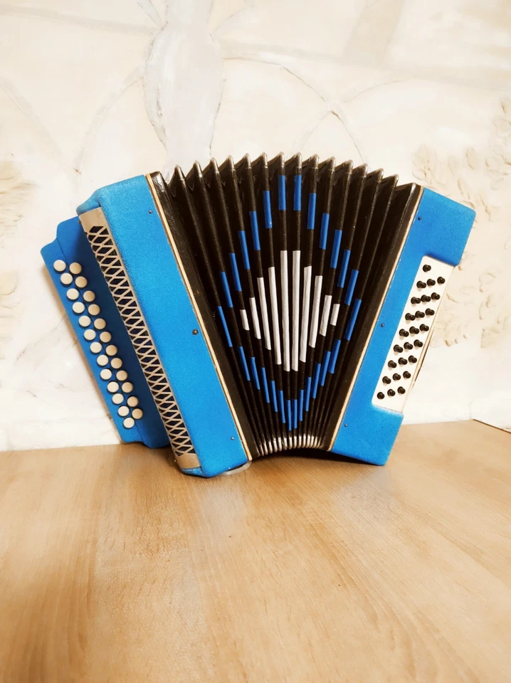 acordeón para adolescentes, buen acordeón, acordeón soviético. Foto 1 de 4