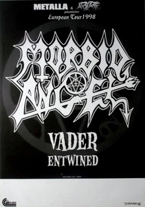 MORBID ANGEL - 1998 - Vader - Live In Concert - European Tour - Poster - Picture 1 of 1