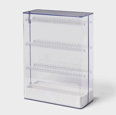 Brightroom Accesorio Plegable Almacenamiento Joyería Collar y Pendiente Soporte Transparente Foto 1 de 3