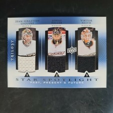 2013-14 Upper Deck Trilogy Three Star Future #PPFDUCKS Giguere/Hiller/Fasth