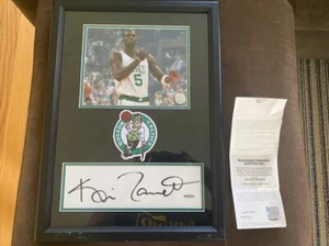 Kevin Garnett UDA Upper Deck Signed Autograph 32x40 White Mat Photo Framed COA - Picture 1 of 6