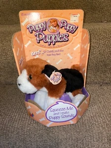 Vintage, DSI; Tyco - Beagle Welpen Welpen, quietschender Plüsch - neu im Karton - Bild 1 von 4