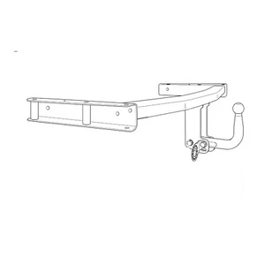 Westfalia Towbar for Audi A4 Avant Estate 2005-2008 - Swan Neck Tow Bar - Picture 1 of 2