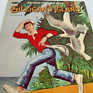 Vintage Gilligans Island Coloring Book Whitman 1965 Tom Gill 128 Page - Picture 1 of 16