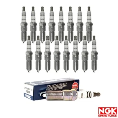 New Set of 16 NGK Iridium IX Spark Plug for Chrysler 300/ Jeep Grand Cherokee Foto 1 de 4