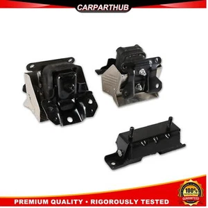 3pcs Engine Motor & Trans Mounts For Chevy Silverado GMC Yukon Cadillac Escalade - Picture 1 of 13