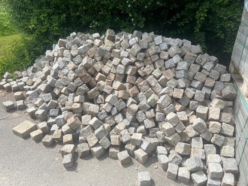 Granitsteine 10 x 10 ( china-white ) - Bild 1 von 1