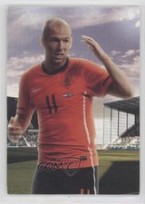 2012 Futera World Football Unique Ruby /295 Arjen Robben #P100