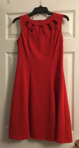 ALYX Abito donna rosso senza maniche taglia 8