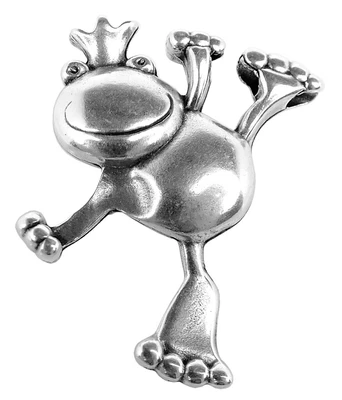 Minott Gioiello Ciondolo | Rana In Ottone, Placcata Argento 33017 - Immagine 1 di 2