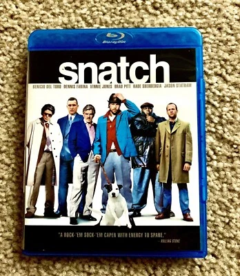 Snatch (Blu-ray) (2000) Guy Ritchies Masterpiece. Mint Condition! - Image 1 of 3