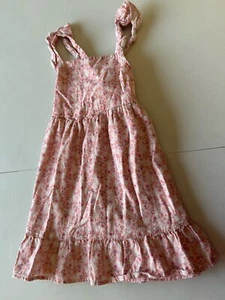 Vestido soltero floral rosa Cat and Jack niña talla 6/7  - Imagen 1 de 5