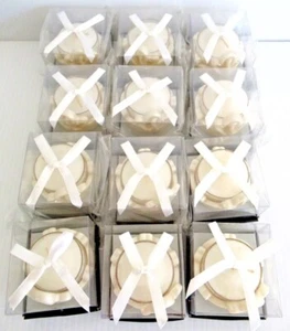 "HEARTS & JEWELS CANDLE / WEDDING FAVORS" ~ (LOT OF 12) ~ ** NEW IN BOX ** - Picture 1 of 7