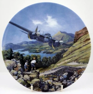 Royal Doulton Eroi del Cielo Placca Aereo Zanzara Sopra i Laghi - Foto 1 di 2