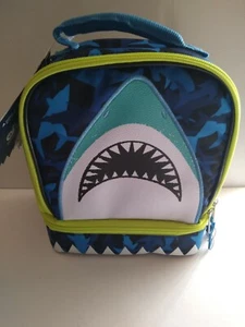 Accessory Innovations Shark Insulated 2 Compartment Lunch Bag Box New - Picture 1 of 3