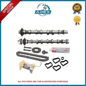 IN EX CAMSHAFT KIT FITS FOR PEUGEOT CITROEN VAUXHALL DV5R 1.5 BLUEHDI - Picture 1 of 7