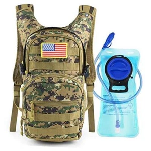 Hydration Hiking Backpack, Molle Tactical Hydration Backpack with Water - Picture 1 of 7