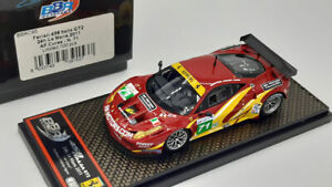 BBR Models 1:43 BBRC65 Ferrari 458 Italia GT2 24H Le Mans 2011 AF Corse #71 NEW