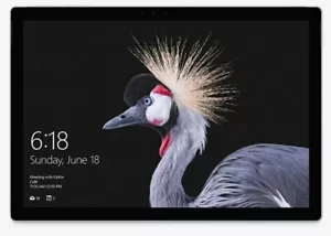 MICROSOFT 12.3" Surface Pro 5 PixelSense Tablet PC 128GB SSD 4GB Ram Intel m3-7Y - Picture 1 of 10