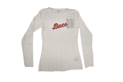 All-Sport Couture NFL Womens Tampa Bay Buccaneers Hail Mary Shirt NWT XS-XL - Image 1 of 4